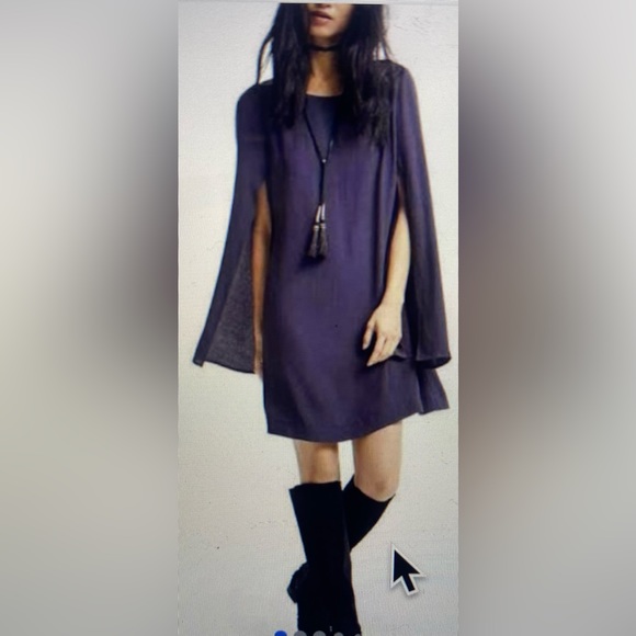 Free People Some Like It Hot slot sleeve dress size L - Picture 3 of 4